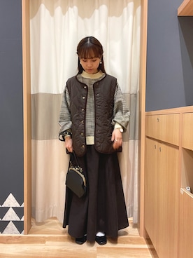 あずまみかさん（レディース・153cm）の秋コーディネート