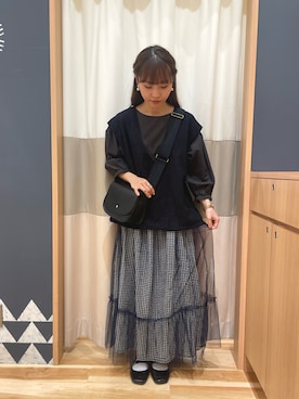 あずまみかさん（レディース・153cm）の秋コーディネート