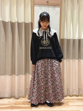 あずまみかさん（レディース・153cm）の秋コーディネート