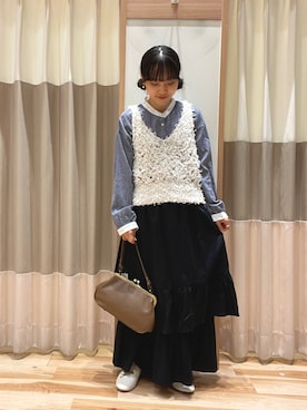 あずまみかさん（レディース・153cm）の秋コーディネート