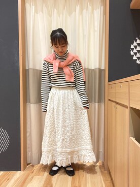 あずまみかさん（レディース・153cm）の冬コーディネート