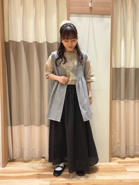 あずまみかさん（レディース・153cm）の夏コーディネート