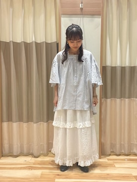 あずまみかさん（レディース・153cm）の夏コーディネート