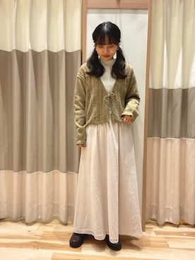 あずまみかさん（レディース・153cm）の冬コーディネート