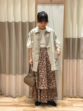 あずまみかさん（レディース・153cm）の秋コーディネート