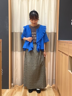 あずまみかさん(レディース・153cm)の夏コーディネート