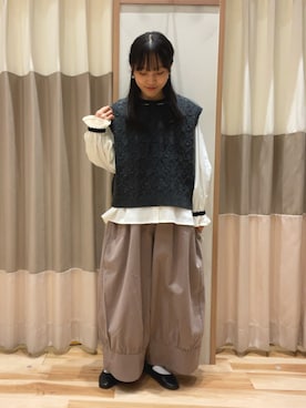 あずまみかさん（レディース・153cm）の冬コーディネート