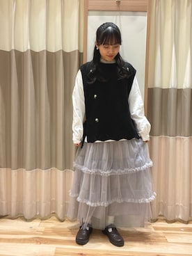 あずまみかさん（レディース・153cm）の冬コーディネート