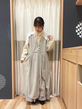 あずまみかさん（レディース・153cm）の冬コーディネート