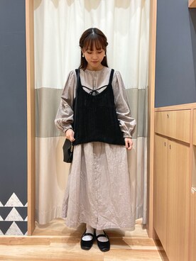あずまみかさん(レディース・153cm)の秋コーディネート