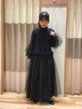 あずまみかさん（レディース・153cm）の冬コーディネート