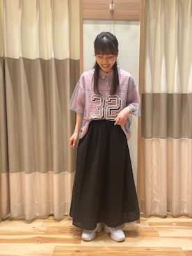 あずまみかさん（レディース・153cm）の夏コーディネート