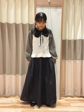 あずまみかさん（レディース・153cm）の秋コーディネート