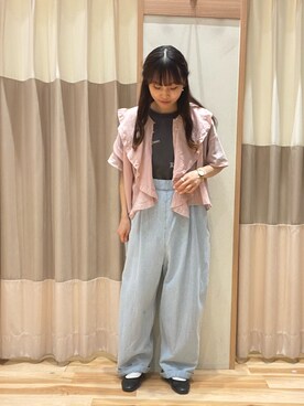 あずまみかさん（レディース・153cm）の夏コーディネート