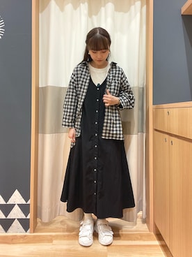 あずまみかさん（レディース・153cm）の秋コーディネート