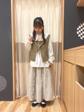 あずまみかさん(レディース・153cm)の冬コーディネート