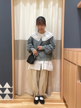 あずまみかさん（レディース・153cm）の秋コーディネート