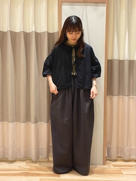 あずまみかさん（レディース・153cm）の秋コーディネート