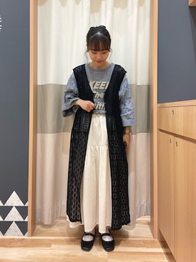 あずまみかさん（レディース・153cm）の秋コーディネート