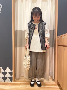 あずまみかさん（レディース・153cm）の夏コーディネート