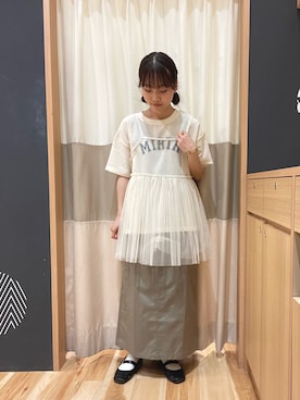 あずまみかさん(レディース・153cm)の夏コーディネート