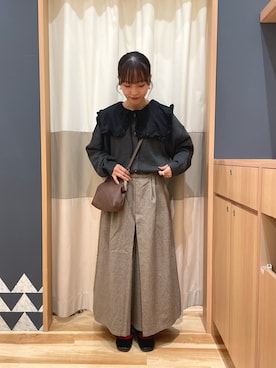 あずまみかさん(レディース・153cm)の秋コーディネート