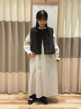 あずまみかさん（レディース・153cm）の冬コーディネート