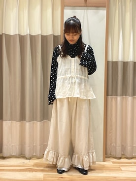 あずまみかさん（レディース・153cm）の秋コーディネート