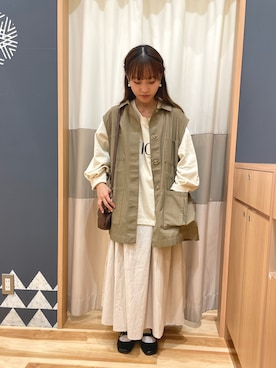 あずまみかさん（レディース・153cm）の秋コーディネート