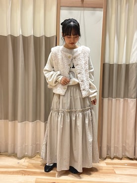 あずまみかさん（レディース・153cm）の冬コーディネート