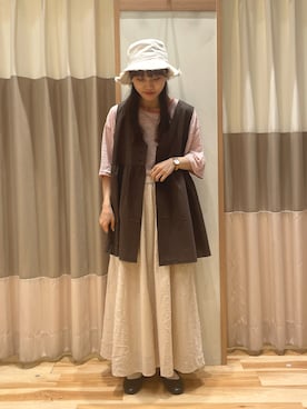 あずまみかさん(レディース・153cm)の夏コーディネート