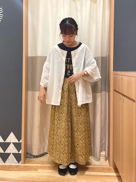 あずまみかさん（レディース・153cm）の夏コーディネート