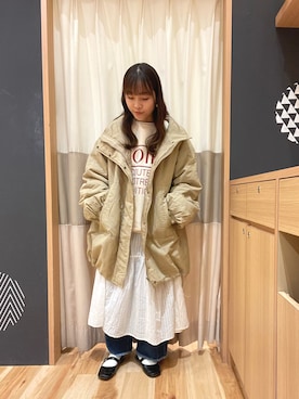 あずまみかさん（レディース・153cm）の冬コーディネート