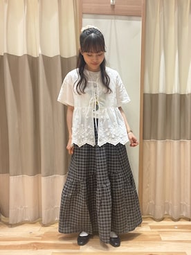 あずまみかさん（レディース・153cm）の夏コーディネート
