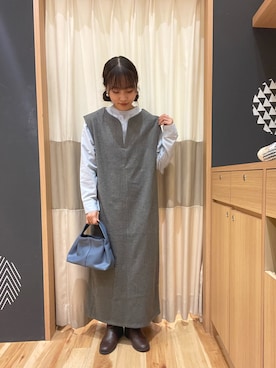 あずまみかさん(レディース・153cm)の冬コーディネート
