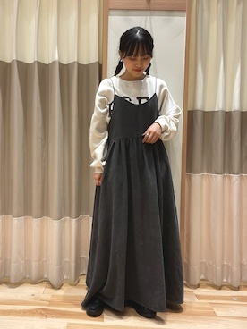 あずまみかさん（レディース・153cm）の冬コーディネート