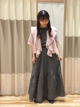 あずまみかさん（レディース・153cm）の夏コーディネート