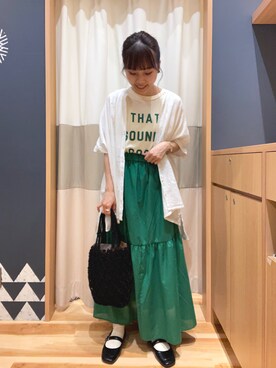 あずまみかさん(レディース・153cm)の夏コーディネート