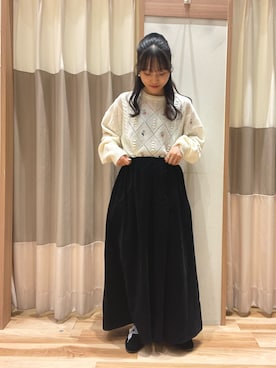 あずまみかさん（レディース・153cm）の秋コーディネート