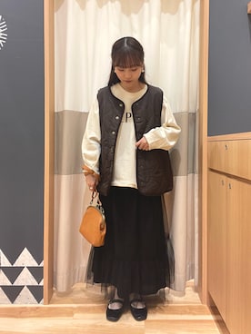 あずまみかさん（レディース・153cm）の秋コーディネート