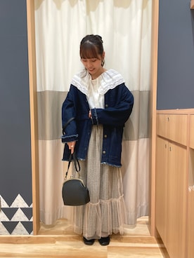 あずまみかさん(レディース・153cm)の秋コーディネート