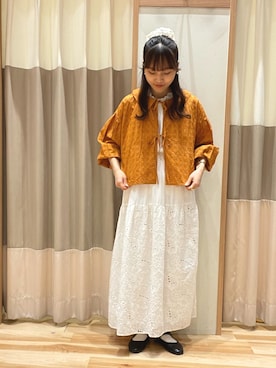 あずまみかさん(レディース・153cm)の秋コーディネート
