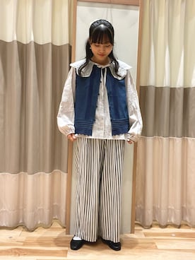あずまみかさん（レディース・153cm）の秋コーディネート