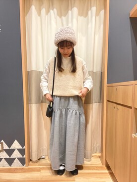 あずまみかさん（レディース・153cm）の冬コーディネート