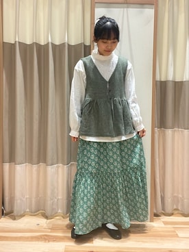 あずまみかさん（レディース・153cm）の冬コーディネート