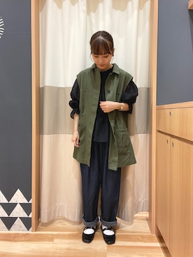 あずまみかさん（レディース・153cm）の秋コーディネート