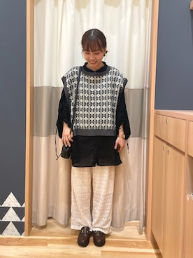 あずまみかさん(レディース・153cm)の秋コーディネート