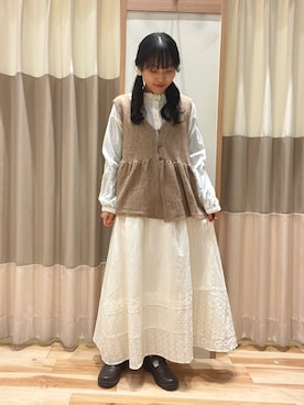 あずまみかさん（レディース・153cm）の冬コーディネート