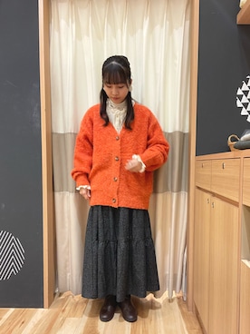 あずまみかさん（レディース・153cm）の冬コーディネート