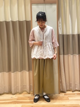 あずまみかさん（レディース・153cm）の夏コーディネート